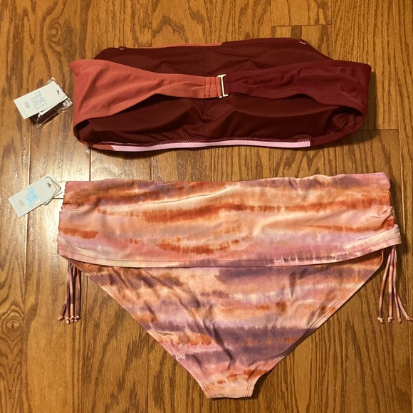 NWT 3X Bathing Suit w/ Detachable and Adjustable Straps - Picture 2 of 7